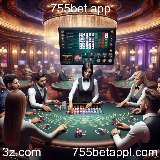 Experimente a Emoção do 'Ao Vivo' no 755bet App